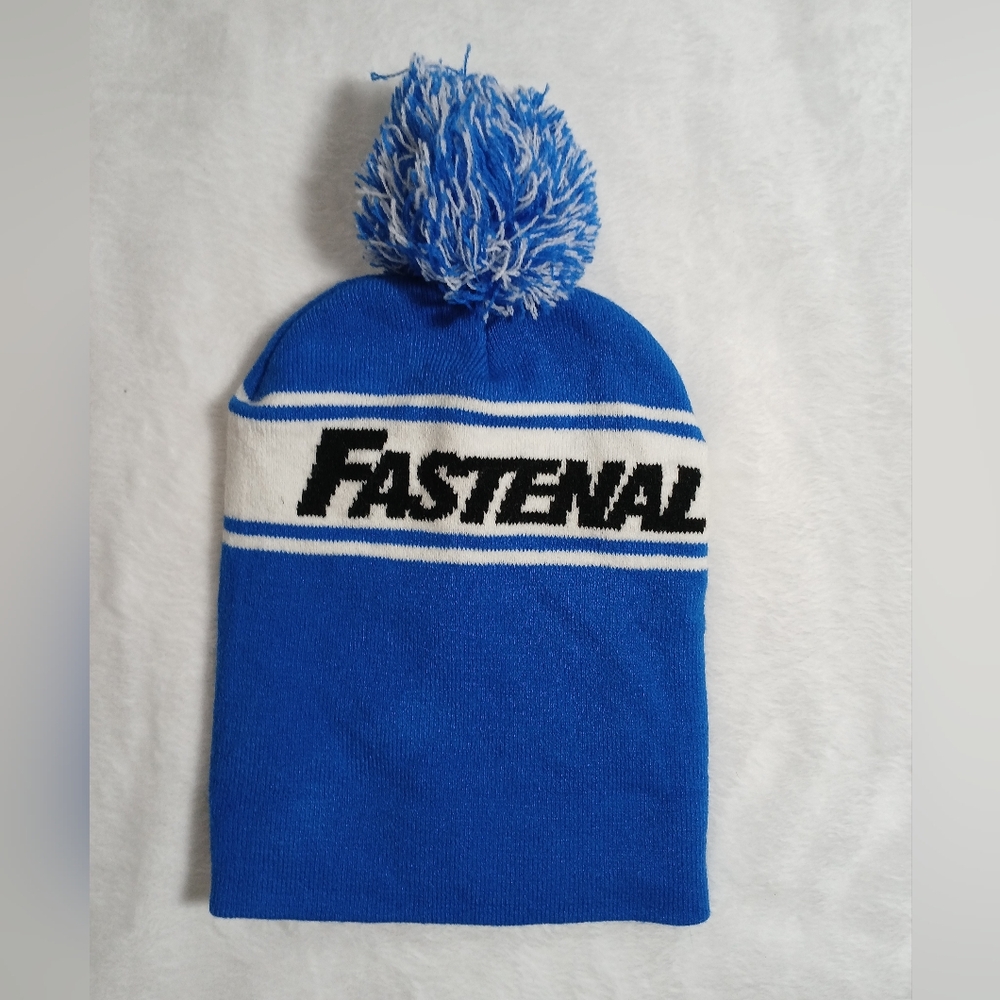 Fastenal Mens Beanie blue BK CONTEST